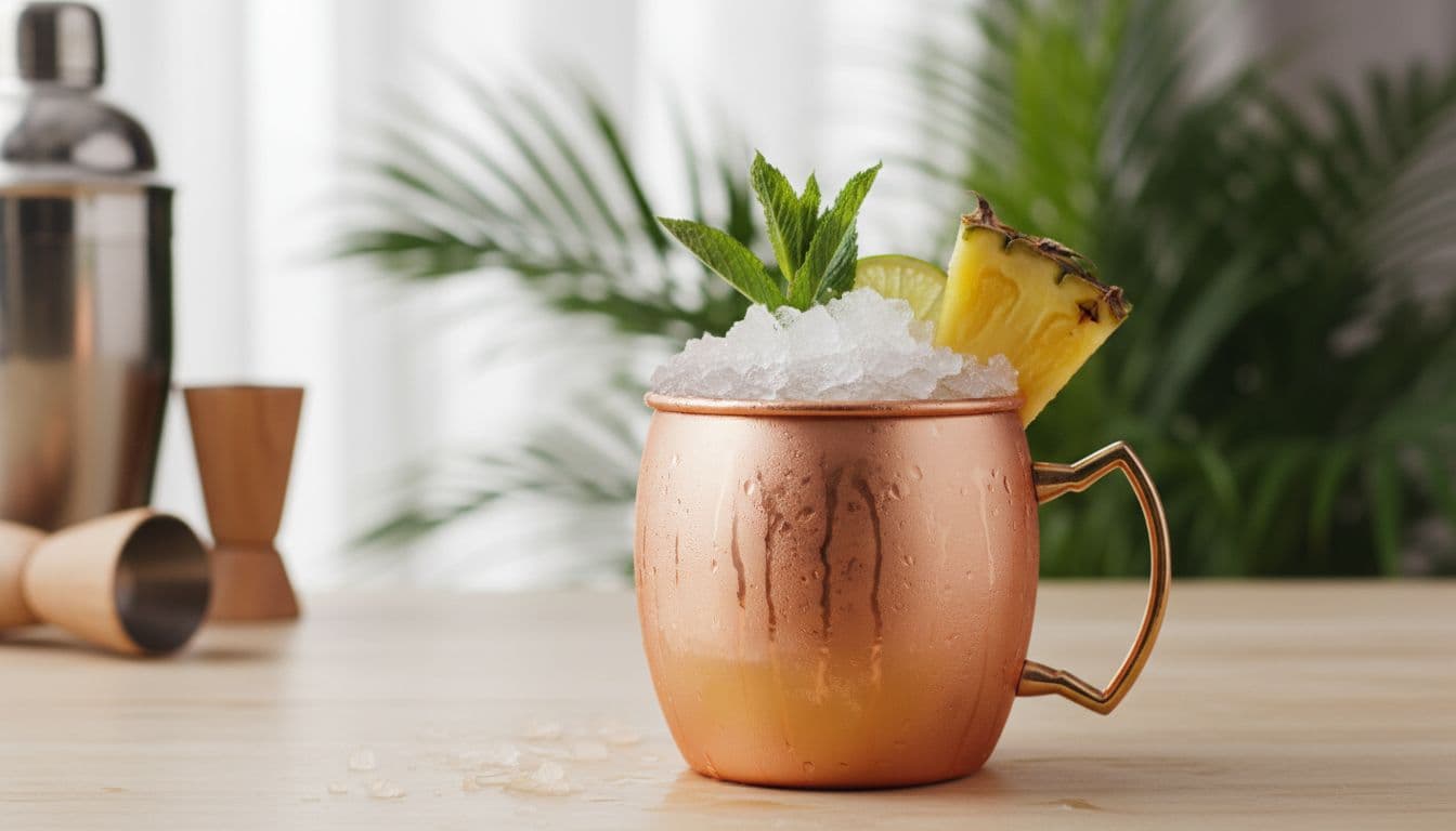 Coconut Pineapple Mule