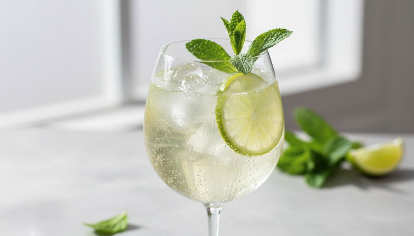 Hugo Spritz Mocktail