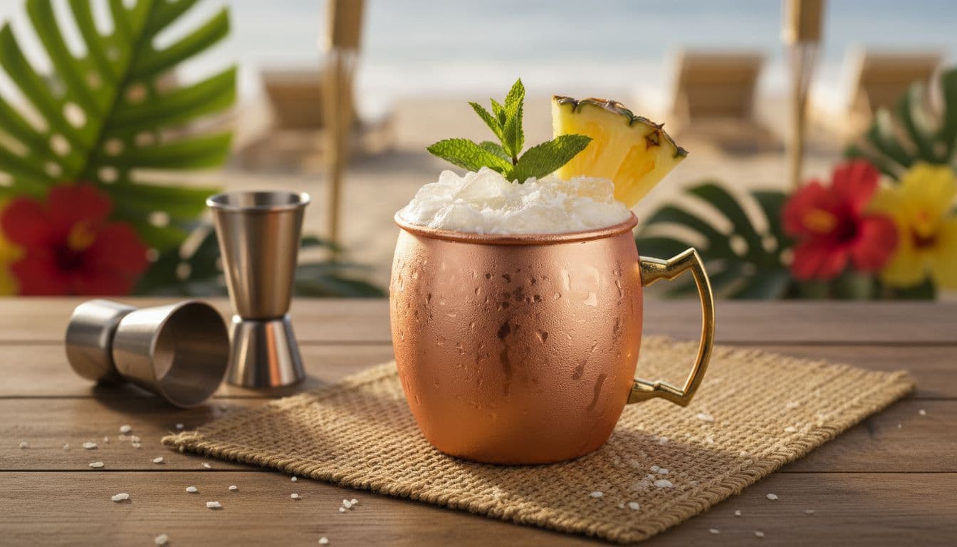 Piña Colada Mule