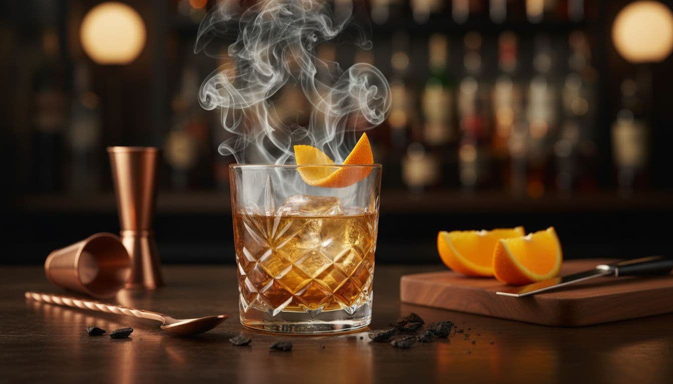 Smoky Old Fashioned