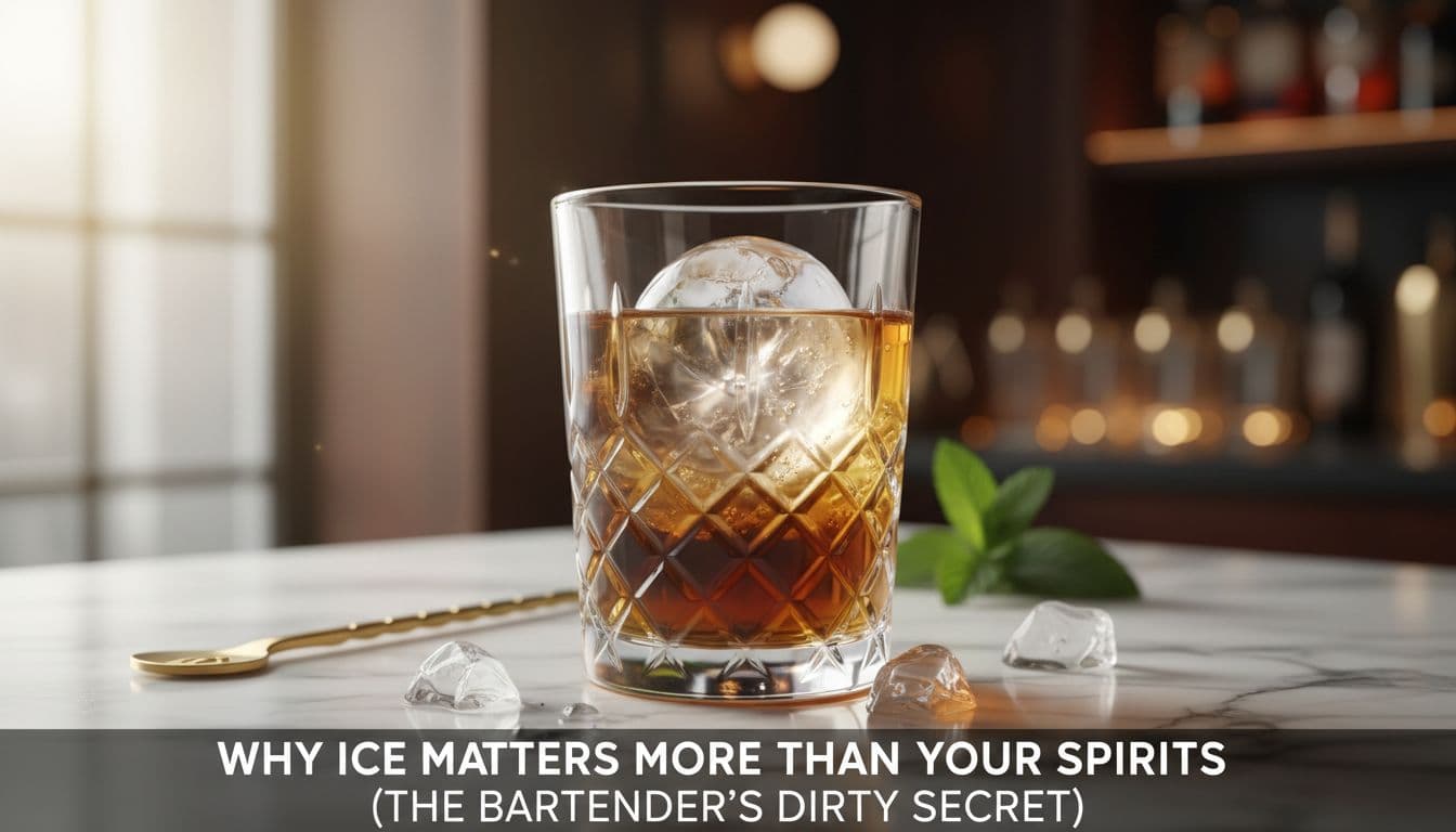 Why Ice Matters More Than Your Spirits (The Bartender's Dirty Secret)