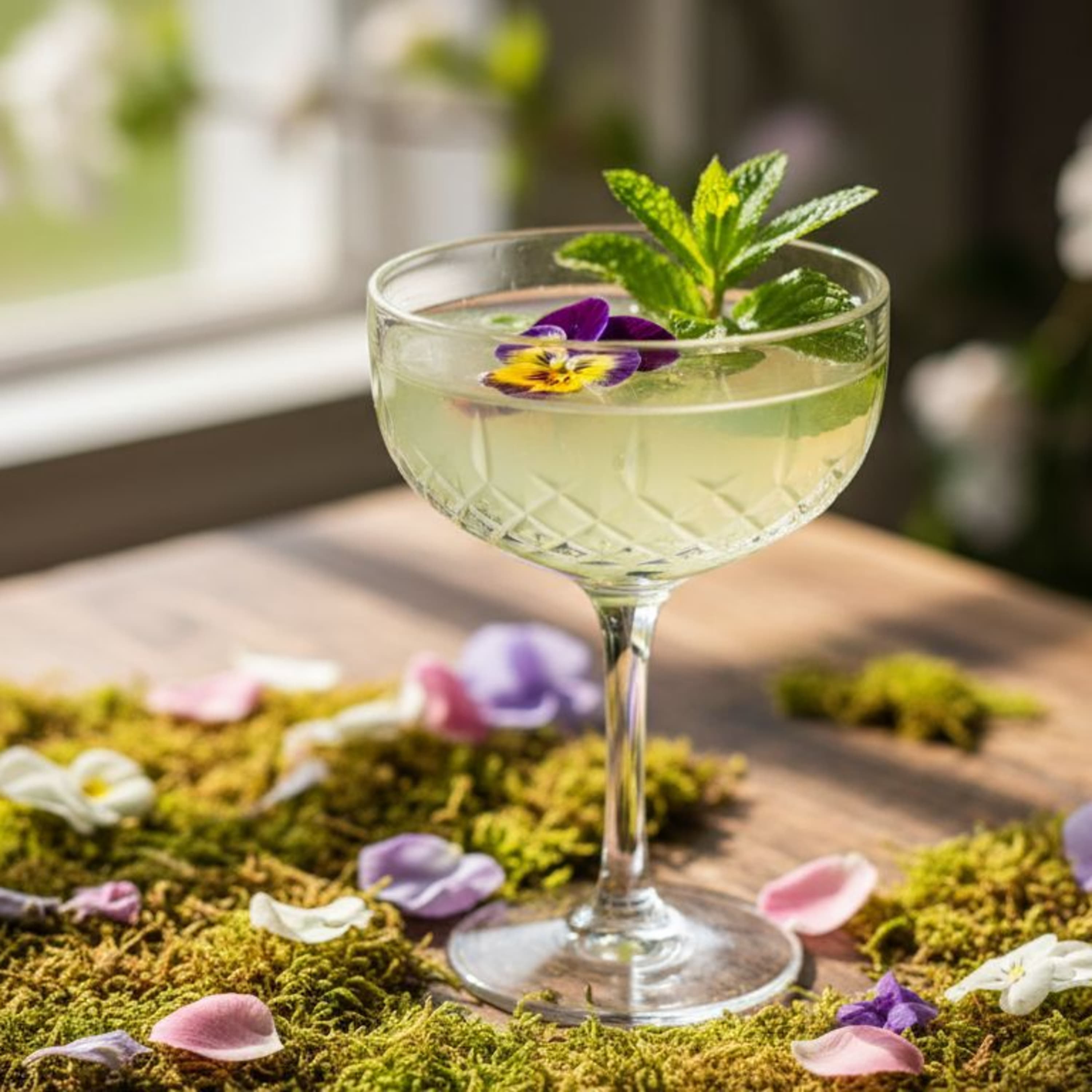 Cover art van Fresh & Floral: The Ultimate Guide to Spring Cocktails You Need to Try