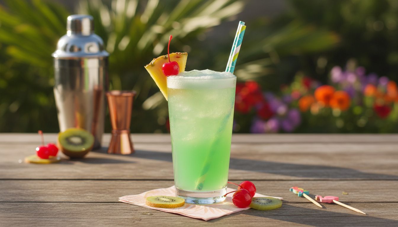 Receta de cóctel June Bug - 🍹 Cocktail Maestro 🍹