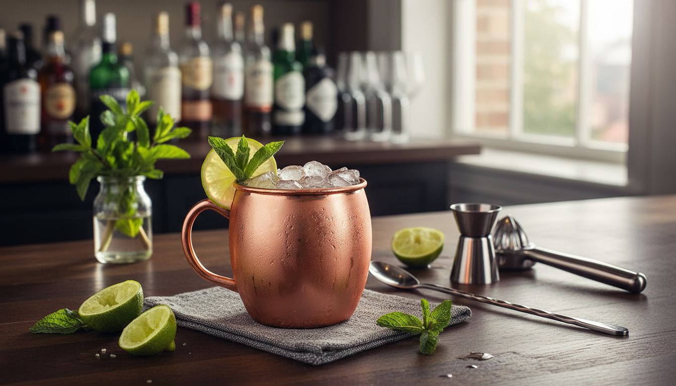 London Mule Cocktail Recipe - 🍹 Cocktail Maestro 🍹