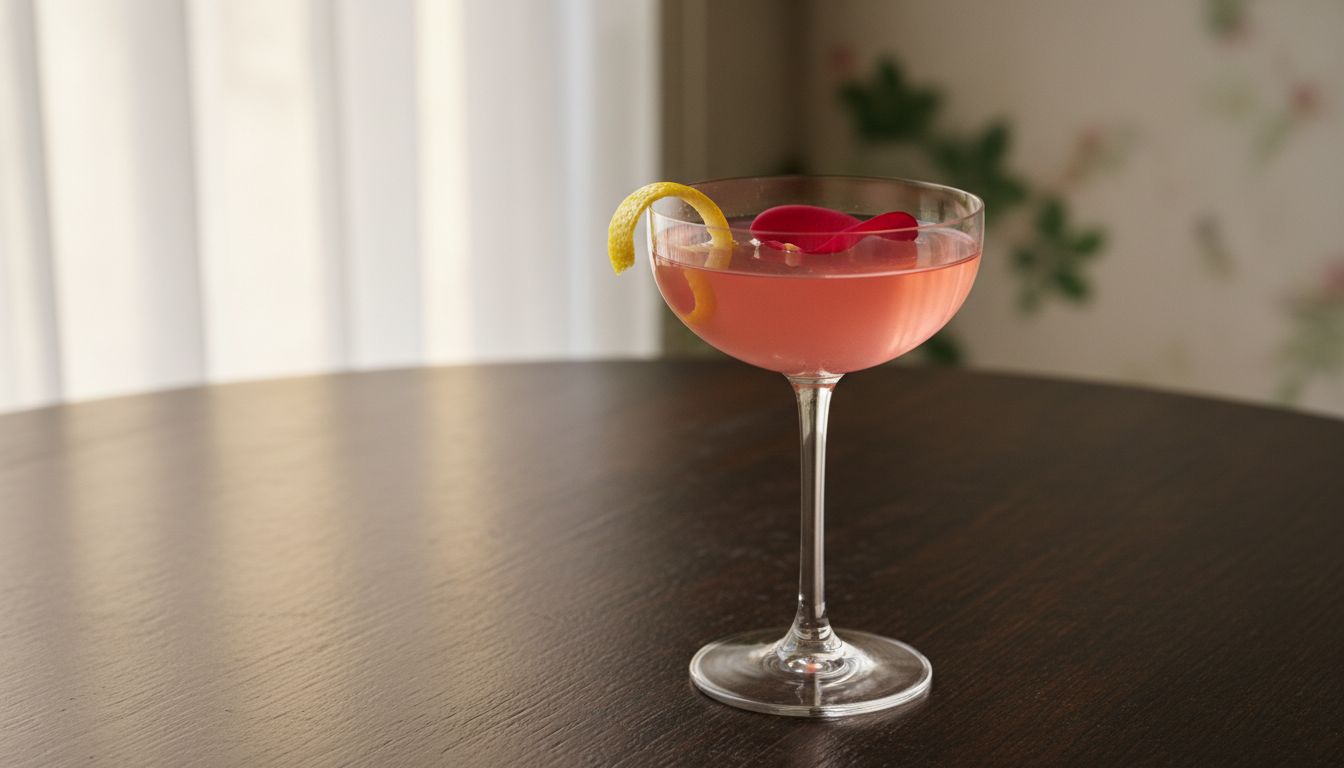 Rose Cocktail Recipe - 🍹 Cocktail Maestro 🍹
