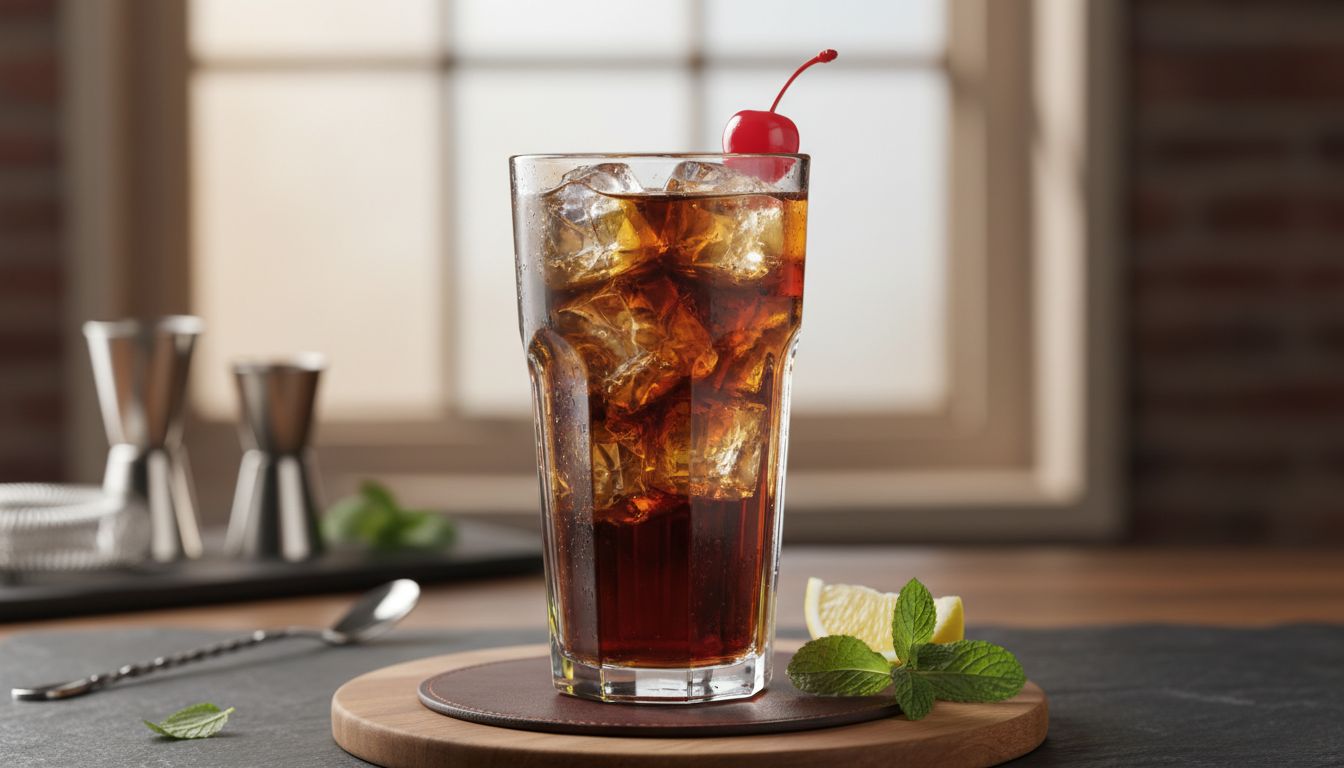 Roy Rogers Cocktail Recipe - 🍹 Cocktail Maestro 🍹